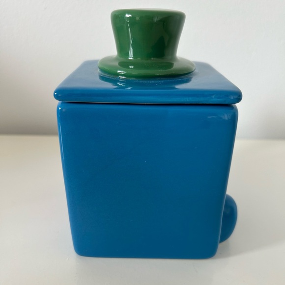 New Mr. Men Little Miss Mr. GRUMPY by Magenta Blue Top Hat Topper Mug🎩💙💚 - Picture 4 of 9